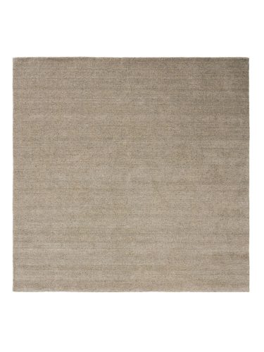 Wool Rug Vera Light Grey 200x200 cm