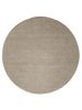 Round Wool Rug Vera Light Grey ø 200 cm round