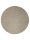 Round Wool Rug Vera Light Grey ø 200 cm round