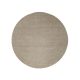 Round Wool Rug Vera Light Grey ø 200 cm round