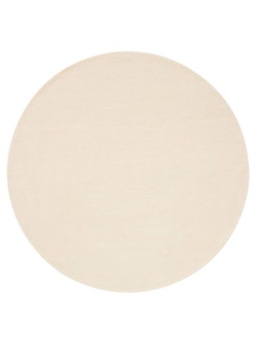 Round Wool Rug Vera Cream ø 160 cm round