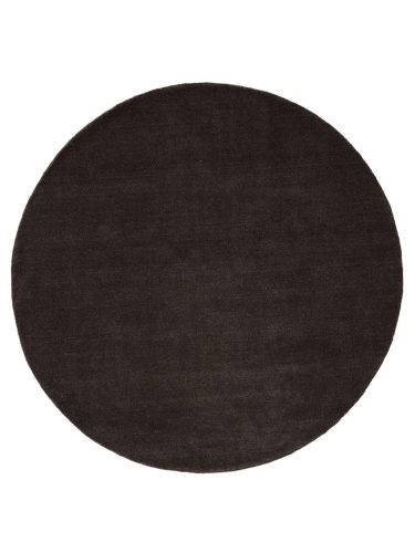 Wool Runner Vera Dark Grey ø 160 cm round