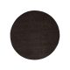 Wool Runner Vera Dark Grey ø 160 cm round