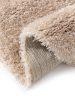 Shaggy rug Ava Beige ø 120 cm round