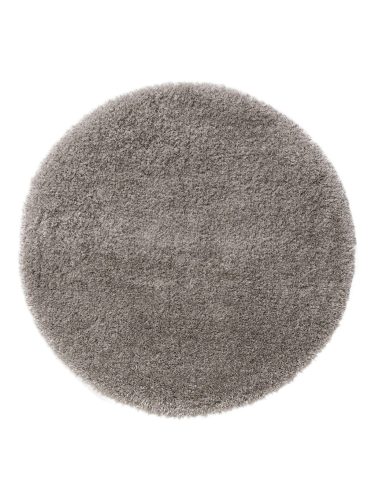 Shaggy rug Ava Grey ø 120 cm round