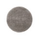 Shaggy rug Ava Grey ø 120 cm round