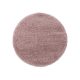 Shaggy rug Ava Rose ø 120 cm round