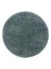 Shaggy rug Ava Turquoise ø 120 cm round