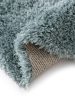 Shaggy rug Ava Turquoise ø 120 cm round