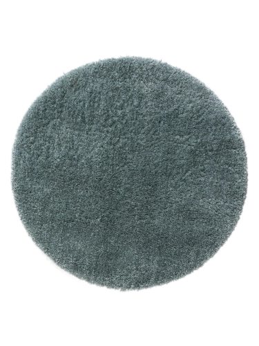 Shaggy rug Ava Turquoise ø 160 cm round