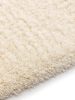 Shaggy rug Ava Cream 15x15 cm Sample