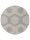 In- & Outdoor Rug Bronco Grey ø 160 cm round