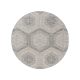 In- & Outdoor Rug Bronco Grey ø 160 cm round