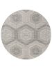 In- & Outdoor Rug Bronco Grey ø 200 cm round