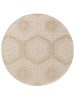 In- & Outdoor Rug Bronco Cream ø 160 cm round