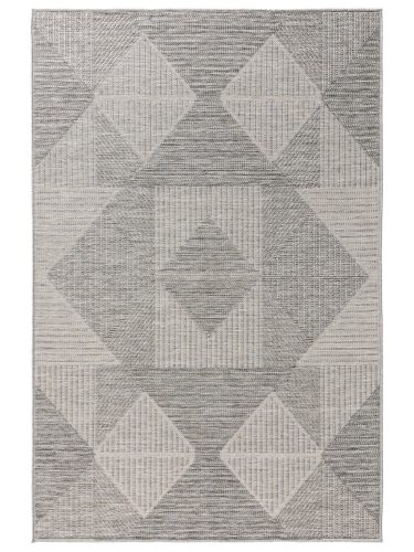 In- & Outdoor Rug Bronco Grey 15x15 cm Sample