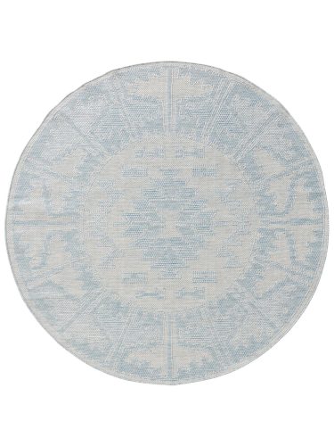 In- & Outdoor Rug Bronco Blue ø 160 cm round