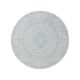 In- & Outdoor Rug Bronco Blue ø 160 cm round