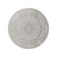 In- & Outdoor Rug Bronco Grey ø 160 cm round