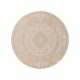 In- & Outdoor Rug Bronco Cream ø 160 cm round