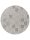 In- & Outdoor Rug Bronco Grey ø 160 cm round