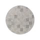 In- & Outdoor Rug Bronco Grey ø 160 cm round