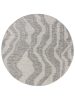 In- & Outdoor Rug Bronco Grey ø 160 cm round