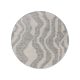 In- & Outdoor Rug Bronco Grey ø 160 cm round