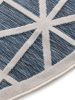 In- & Outdoor Rug Orion Blue ø 200 cm round