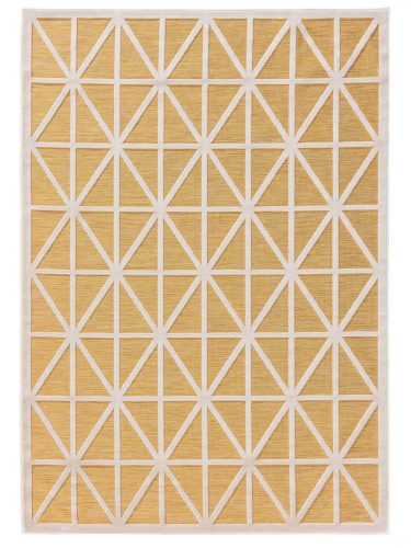 In- & Outdoor Rug Orion Yellow 15x15 cm Sample