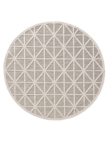 In- & Outdoor Rug Orion Grey ø 200 cm round