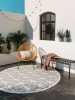 In- & Outdoor Rug Orion Grey ø 200 cm round