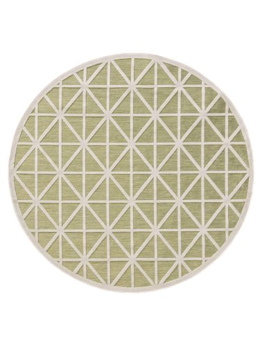 In- & Outdoor Rug Orion Green ø 200 cm round