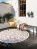 In- & Outdoor Rug Orion Rose ø 200 cm round