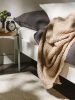 Cotton blanket Cloe Beige 130x170 cm