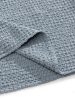 Cotton blanket Cloe Blue/Grey 130x170 cm