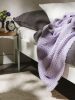 Cotton blanket Cloe Purple 130x170 cm