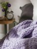 Cotton blanket Cloe Purple 130x170 cm