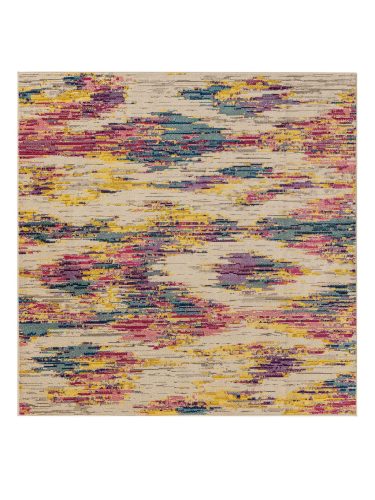 Rug Casa Multicolour 200x200 cm