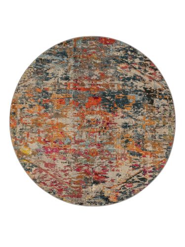 Rug Casa Multicolour ø 160 cm round