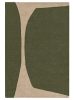 Rug made from recycled material Smilla Green 160x230 cm