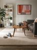 Washable Shaggy Rug Melvin Beige 120x170 cm