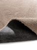 Washable Shaggy Rug Melvin Beige ø 150 cm round