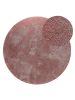 Washable Shaggy Rug Melvin Rose ø 150 cm round