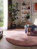 Washable Shaggy Rug Melvin Rose ø 200 cm round