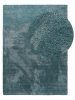 Washable Shaggy Rug Melvin Turquoise 120x170 cm