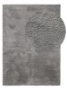 Washable Shaggy Rug Melvin Light Grey 120x170 cm