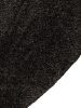 Washable Rug Nina Charcoal ø 150 cm round