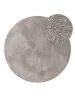 Washable Rug Nina Grey ø 150 cm round