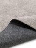 Washable Rug Nina Grey ø 150 cm round